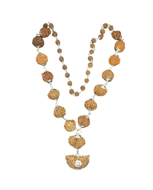 Nepal Siddha Mala (1-14 Mukhi,Ganesh,Gaurishankar) Small Size