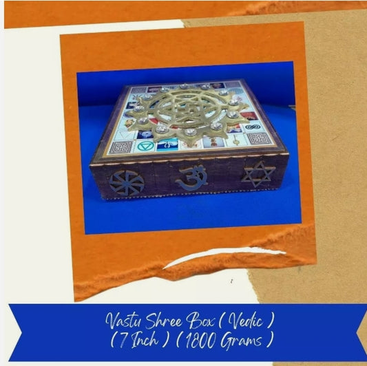 Vastu Shree Yantra Box For Positivity Of Place/Person With 108 Cosmic Symbols