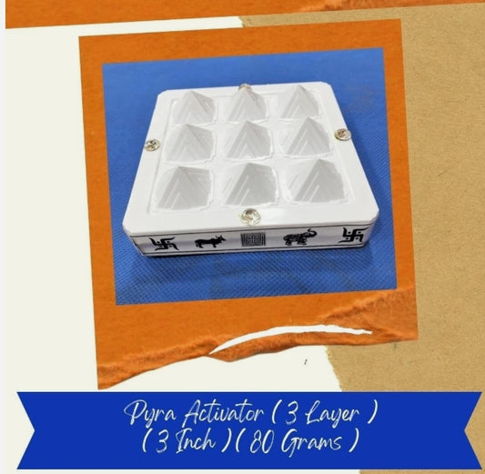 Pyra Activator 3 Layer Pyramids 3 Inch For Virtual Partition/Divider Energized