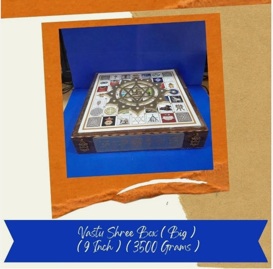 Vastu Shree Yantra Box For Positivity Of Place/Person With 108 Cosmic Symbols