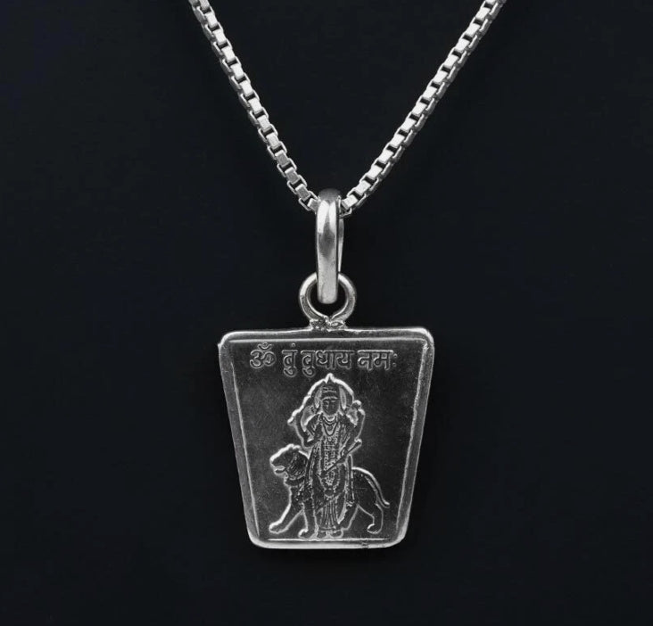 Budh (Mercury) Planet Yantra Pendant Pure Silver Activated & Energized Locket