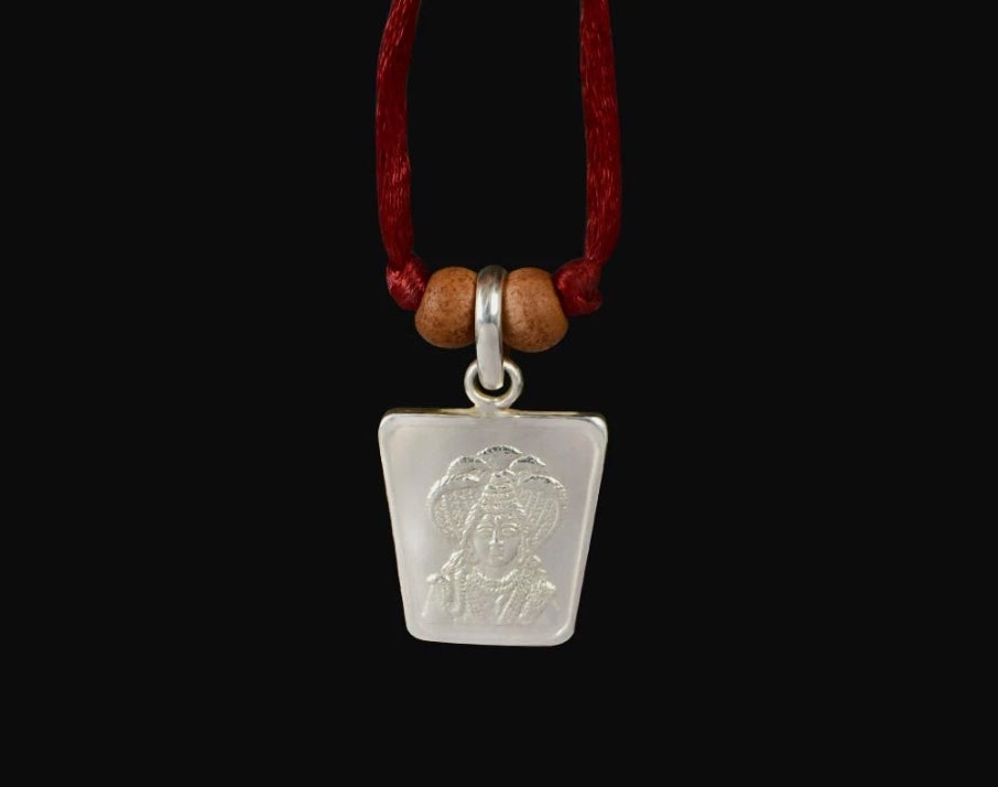 Kaal Sarp Dosh Nivaran Yantra Pendant Pure Silver Activated & Energized Locket