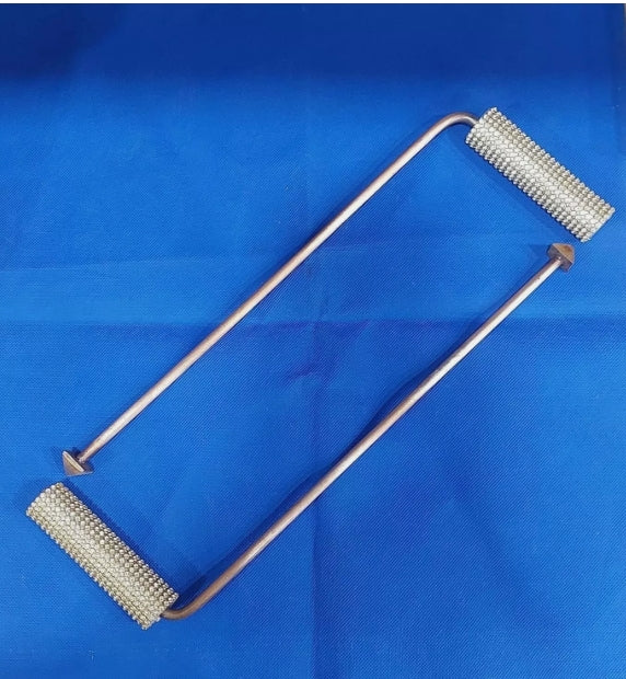 Copper Dowsing Rod 12 Inch L Shaped Vastu Product For Detecting Objects Set Of 2
