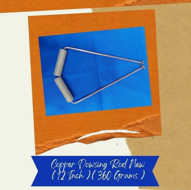 Copper Dowsing Rod 12 Inch L Shaped Vastu Product For Detecting Objects Set Of 2