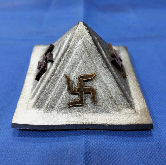 North East Directional Zinc Pyramid For Vastu Defect Removal Activated Energized