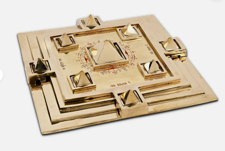 Vedic Vastu Vasati Navgraha Pyramid Effective & Enhance Energy (12 inches)