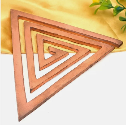 Copper Helix Triangle Vastu Remedy & Enhance Positive Energy