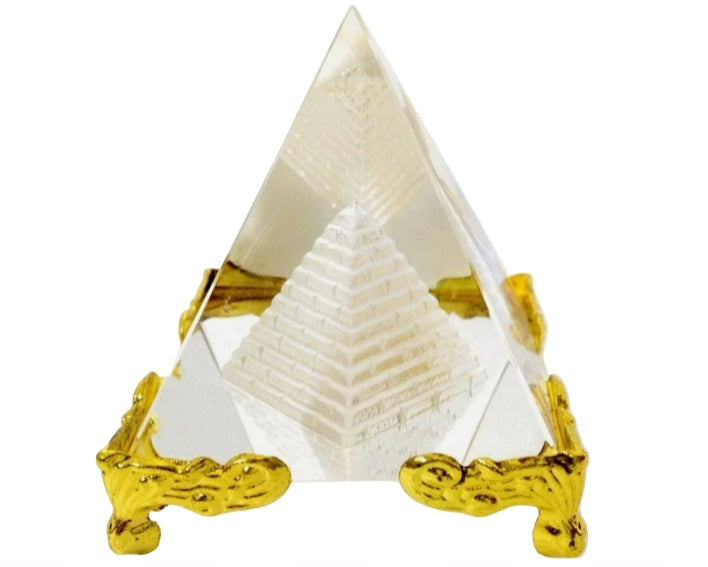 Vastu/Feng Shui Crystal Pyramid For Positive Energy & Vastu Correction Energized