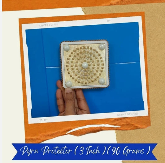 Pyra Protector to Attract Good Fortune/ Financial Opportunities 3 Inch Energized