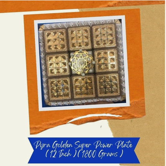 Pyra Super Power Pyramid Plate For Stress/Tension Reduction 12 Inch Energized