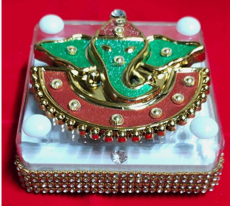 Pyramid Lord Ganesh For Main Door Entrance For Positive Energy 3 Inch Energized