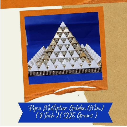 Pyra Multiplier Pyramid For Brahmasthan & Vastu Dosh Nivaran 9 Inch Energized