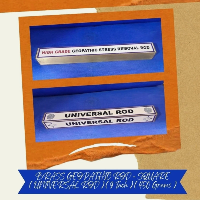 Brass GEOPATHIC Rod for Remove GEOPATHIC Stress & Vastu Dosh Nivaran Energized