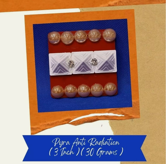 Pyra Pyramid Anti Radiation / Protects From Radiation Around Person Energized