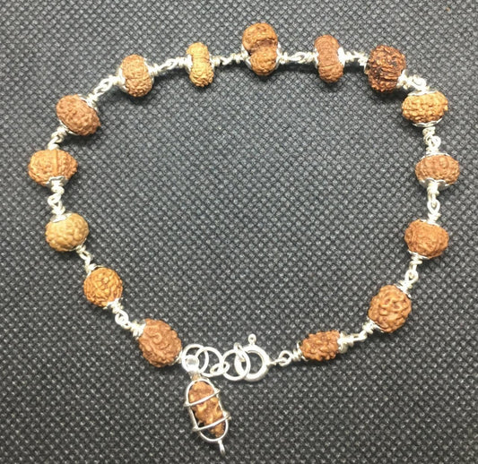 Indonesian Siddha Bracelet (1-14 Mukhi,Ganesh,Gaurishankar) Tiny Size