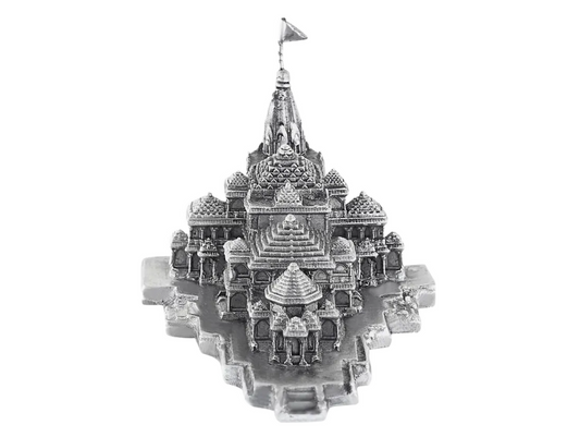 Ayodhya Ram Mandir In Pure 925 Silver