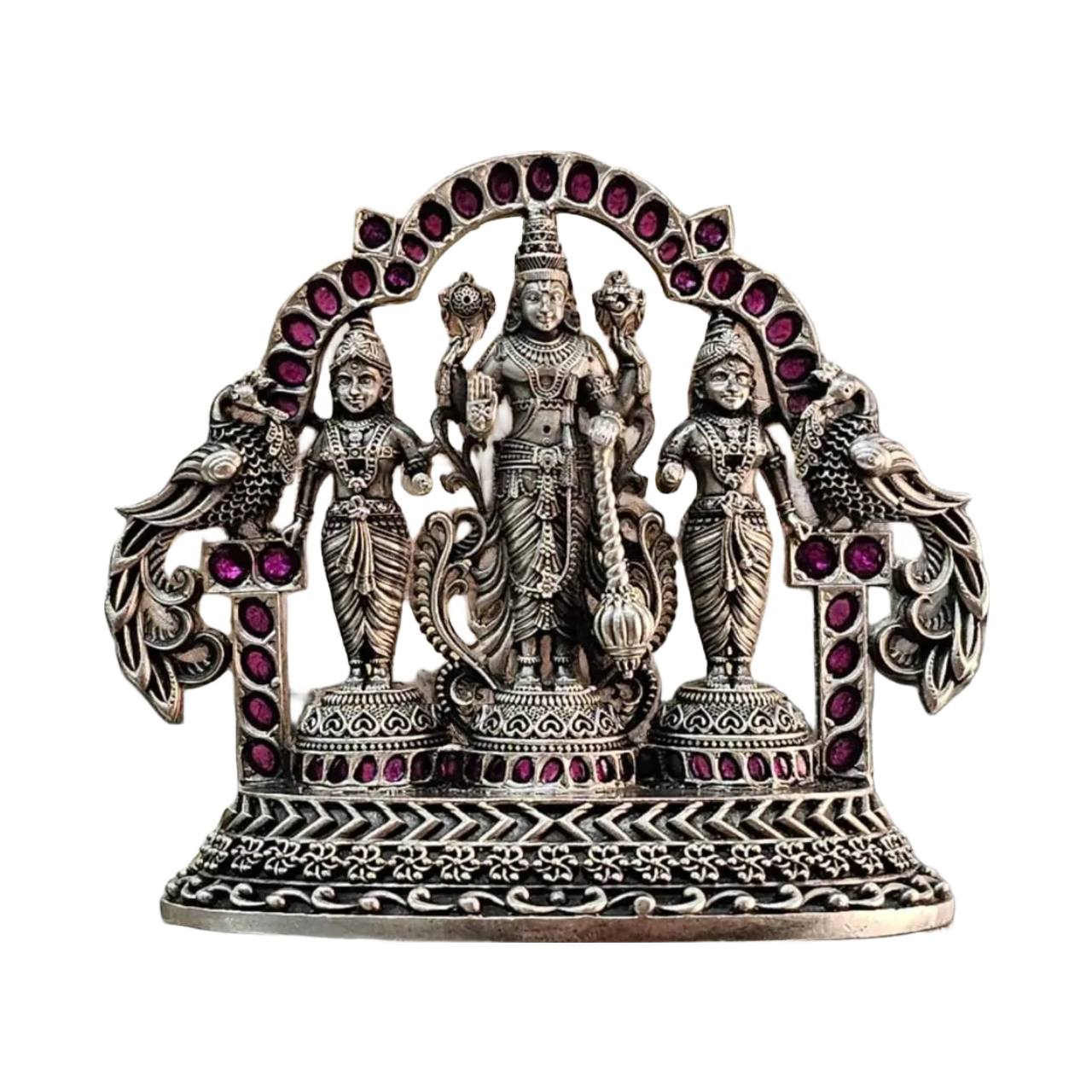 Lord Balaji Idol In Pure 925 Silver