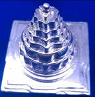Meru Shree Yantra In Pure Silver Pyramid Yantra For Vastu 2 Inch Energized