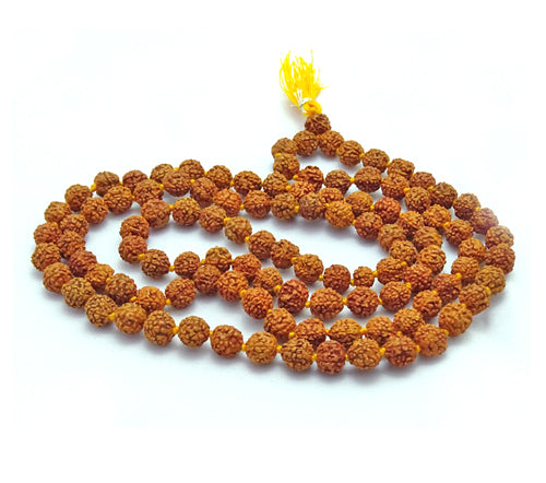 5 Mukhi Indonesian Rudraksha Mala 108 Beads
