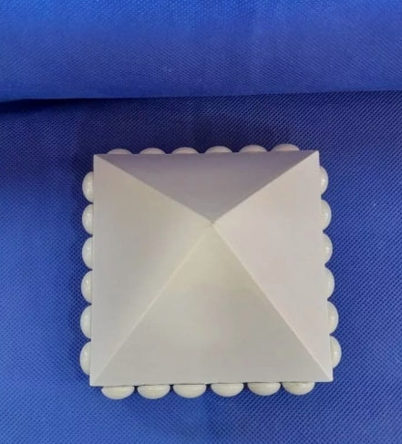Pyra Activator White Pyramid For Positive Energy & Remove Negativity Energized