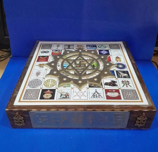 Vastu Shree Yantra Box For Positivity Of Place/Person With 108 Cosmic Symbols