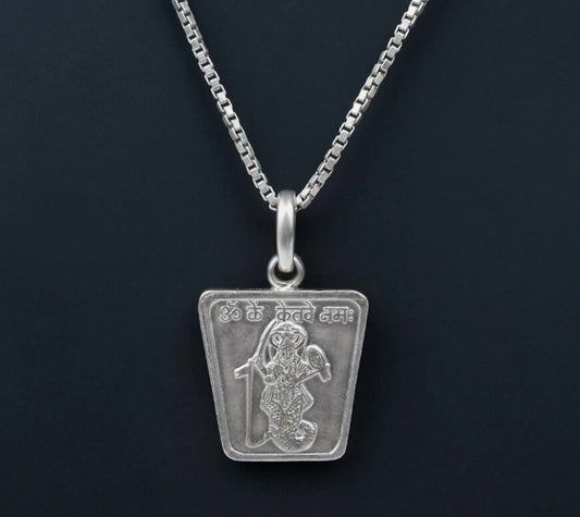 Ketu Planet Yantra Pendant Pure Silver Activated & Energized Locket