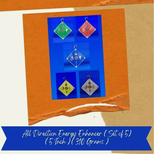 All Direction/Disha/Zone Energy Enhancer Set Of 5 Pcs Activated & Energized