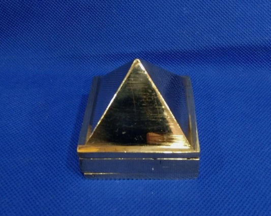 Brass Pyramid Set 3 Layer For Entrance/Main Door 2 Inch Activated & Energized