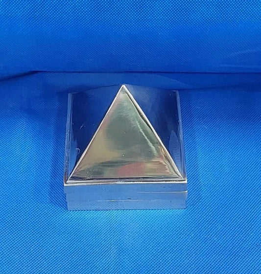 Brass Pyramid Set 3 Layer For Entrance/Main Door 4 Inch Activated & Energized
