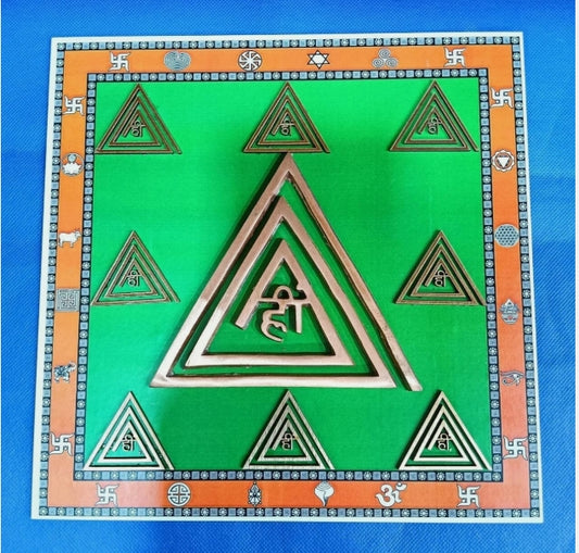 South East Directional Copper Helix Frame To Balance Fire Element Energized