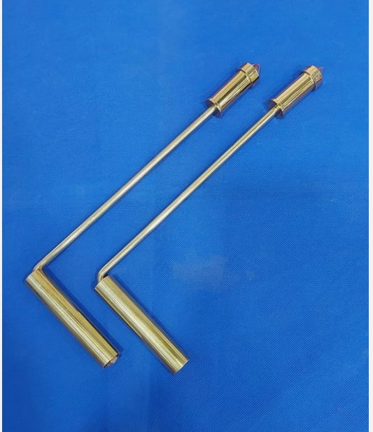Copper Dowsing Rod 11 Inch L Shaped Vastu Product For Detecting Objects Set Of 2
