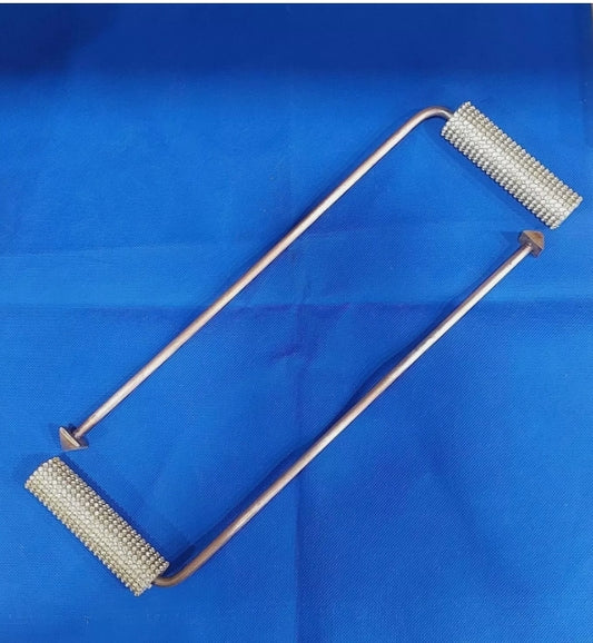 Copper Dowsing Rod 12 Inch L Shaped Vastu Product For Detecting Objects Set Of 2