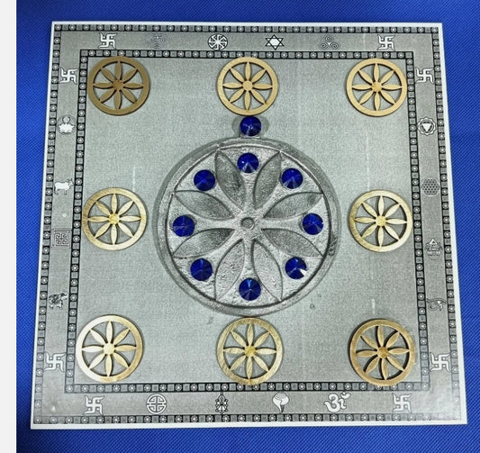 West Directional Helix Frame To Balance Air/Space Element Energized & Activated