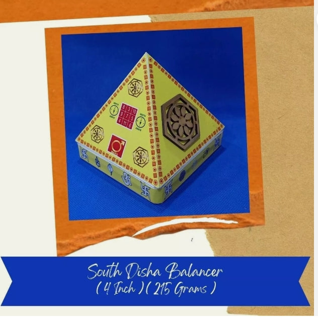 South Directional Pyramid To Balance Energy & Remove Negativity Energized