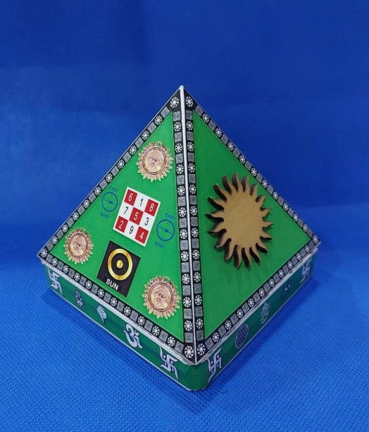 East Directional Pyramid To Balance Energy & Remove Negativity Energized