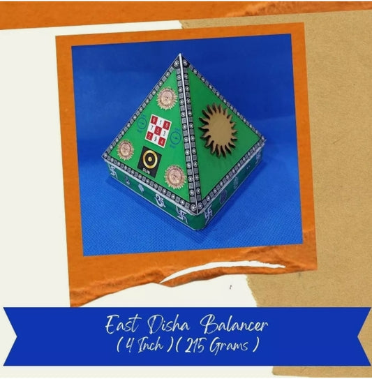 East Directional Pyramid To Balance Energy & Remove Negativity Energized