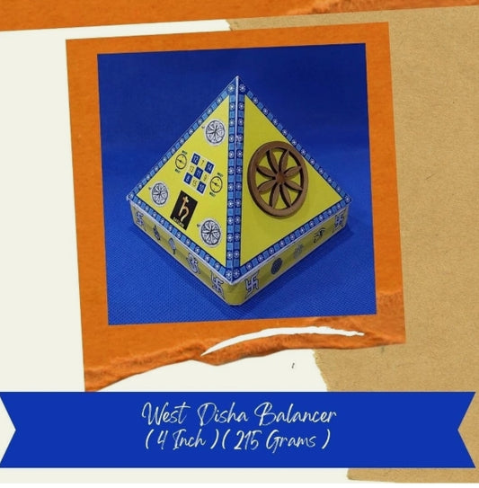 West Directional Pyramid To Balance Energy & Remove Negativity Energized