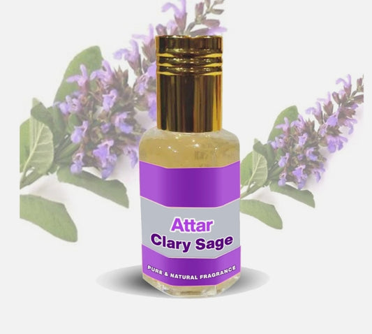 Clary Sage Perfume Pure High Quality Alcohol Free