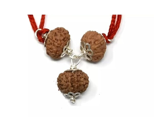 Rudraksha Kavach for Intelligence and Smartness Original Java Beads Certified