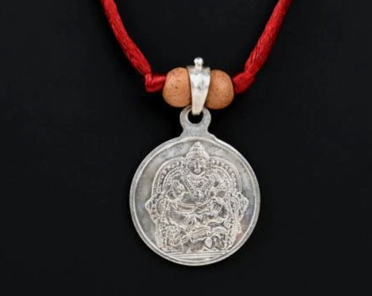 Kuber Yantra Pendant Pure Silver 999 Activated & Energized Locket