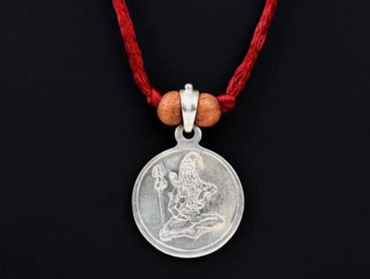 Mahamrityunjaya Yantra Pendant In Pure Silver 999 Activated & Energized Locket