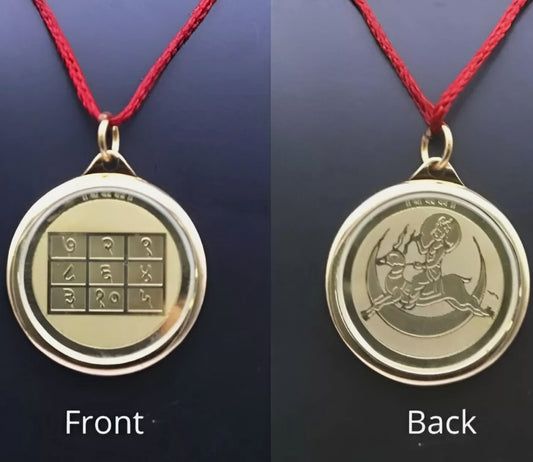 Chandra Yantra Locket / Pendant Gold Plated Activated & Energized