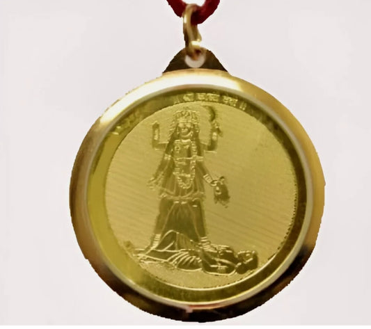 Mahakali Yantra Locket / Pendant Gold Plated Activated & Energized