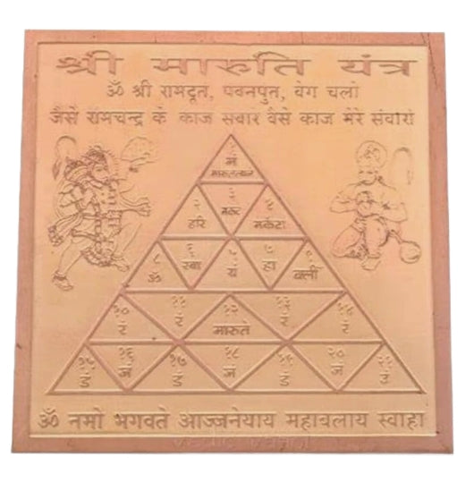 Shree Maruti Yantra 4 Inch