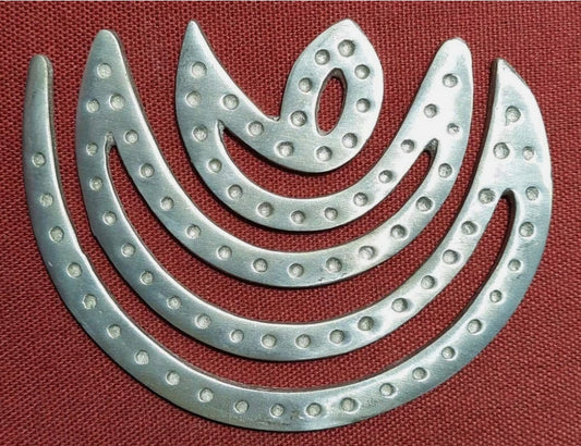 Zinc Helix Moon Shape For Vastu Correction Remedy 6 Inch Energized