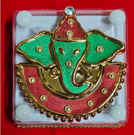 Pyramid Lord Ganesh For Main Door Entrance For Positive Energy 3 Inch Energized