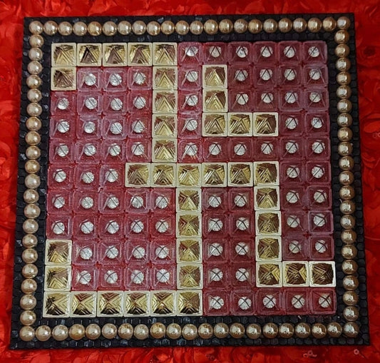 Pyra OM Miracle Pyramid Plate Vastu Dosh Nivaran & Positivity 11 Inch Energized
