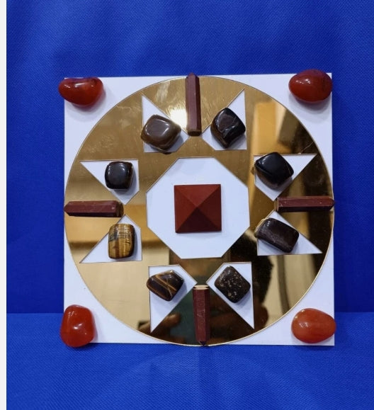 Confidence & Courage Gird Made Of Gemstones & Crystal To Build Self Confidence