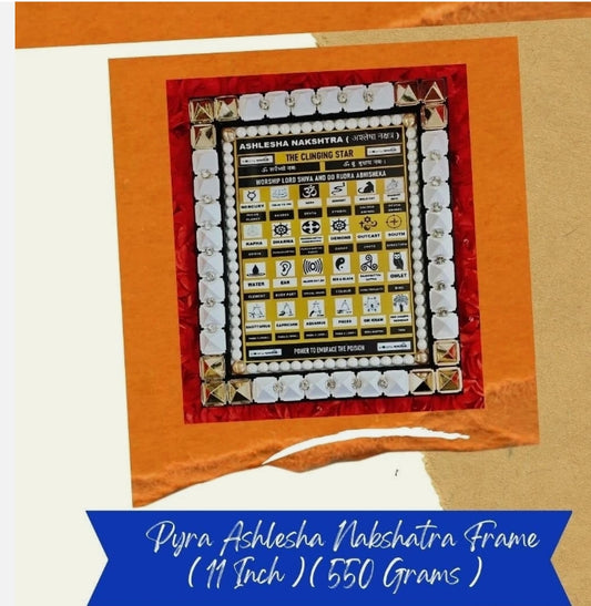 Ashlesha Nakshatra Frame Combine Power Of Yantra/Mantra/Pyramid Energized