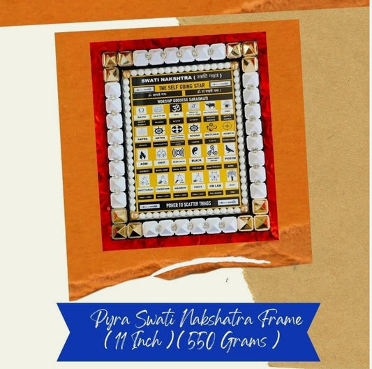 Swati Nakshatra Frame Combine Power Of Yantra/Mantra/Pyramid Energized
